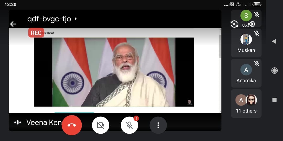 Live Telecast- PM speech - Constitution Day 2020